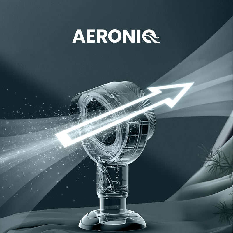 AERONIQ PureFlow™ – Hordozható konyhai elszívó, amit nem kell beszerelni.